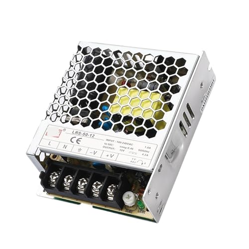 Alimentation à découpage 12V LRS-50-12 AC DC compacte pour vos installations électriques