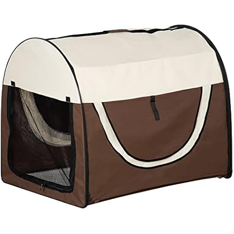 Pawhut Hundebox Faltbare Hundetransportbox Transportbox Cover