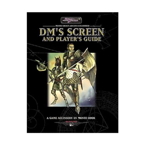 DM's Screen and Player's Guide (Arcana Unearthed Game Accessory)