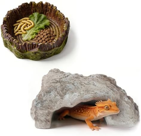 2 Piezas Natural Hiding Jumbo con Comedero