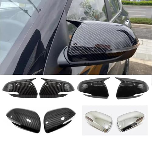 Autocollant rétroviseur Kia Seltos look carbone pour vos trajets