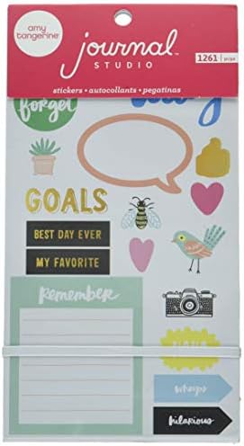 American Crafts Book Stickers, Multicolor