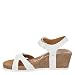 Panama Jack Julia Menorca, Sandalia con Pulsera Mujer, Blanco (Blanco B5), 40...