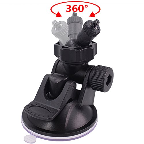 Isaddle Ch03A 1/8" Screw Thread Camera Suction Mount Tripod Holder M4 4Mm In Dash Cam Mount Holder #TOP2