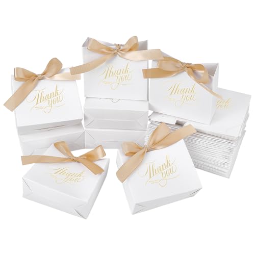 Bolsas de regalo pequeñas blancas que solucionan el empaque rápido de recuerdos de bautizo