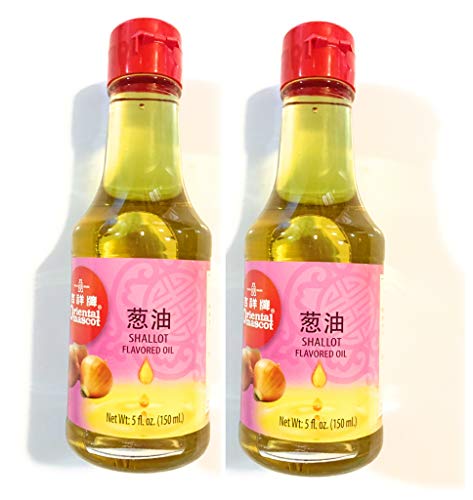 Oriental Mascot Shallot Flavored Oil 5 Fl Oz(2 Pack)葱油