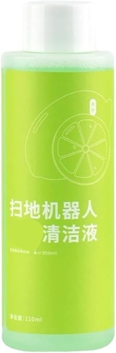 110ML Lime Flavor Cleaning Solution，Compatible for ECOVACS，Compatible for Deebot，T50 MAX PRO Omni/ X8 PRO Omni/ X9 PRO Robot Vacuum Cleaner Accessory