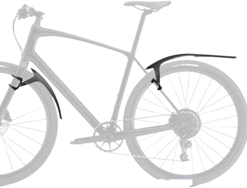 bike fender Para Bicicleta De Grava 700c, Guardabarros Para Bicicleta De Carretera Con Mango Plano, Alas Ligeras, Protector De Barro, Protector De Trasero Con Liberación Rápida bicycle mudguard
