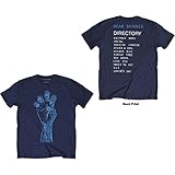 T-Shirt # Xl Unisex Blue # Brushstroke Hand