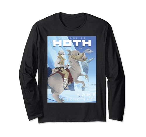 T-shirt Star Wars Hoth au design géométrique soigné avec finitions haut de gamme
