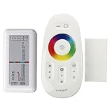 Control de tira LED RGBW Panel tactil 12-24V 18A 3 Canales regulador brillo