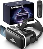 FEEBZ 3D VR Headset for Kids 2.0 + Android Remote - for iPhone & Android Phones | with 3D VR Videos & Apps Links | Virtual Reality Goggles Set for Beginners