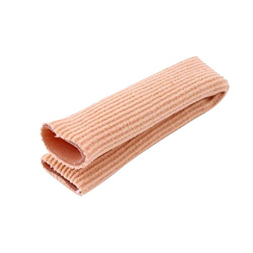 F-blue Stoff Gel Schlauchverband Finger & Zehenschützer Fuß Füße Schmerzlinderung Cover