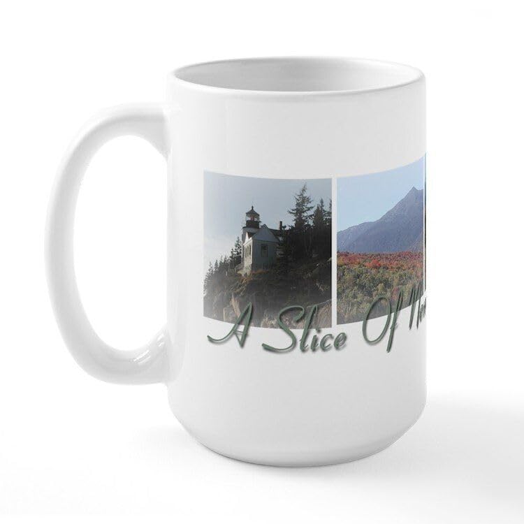 MUGS TRADER A Slice of New England Coffee Mug (60581982) Printed Coffee and Tea Ceramic Mug- 320 ML Ceramic Coffee Mug 7240