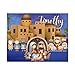 Hiding Place Boutique, Handmade Personalized Baby Jesus Nativity Child Name Puzzle Jigsaw Game Custom Kid Merry Christmas Three Wise Men Shepherds Mary Joseph Santa Savior of the World For Unto Us