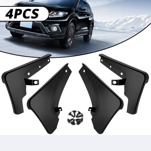 Guardabarros para Nissan X-Trail T31 2008-2013: juego de protección completo 4