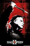 Halloween II - Red Wall Poster, 34L' x 22.4W', Unframed Version