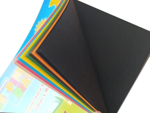 Off Paper 10475,Bloco Para Educacao Artistica Meu Primeiro Offpinho Criativo - Pacote com 32 Folhas,