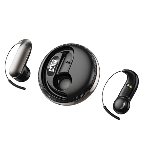 Écouteurs sans fil bluetooth à oreille ouverte Xmenha avec traduction IA
