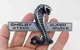 ZIC Motorsports Shelby GT500 Super Snake Heavy Duty Metal Magnet - 4' X 3'