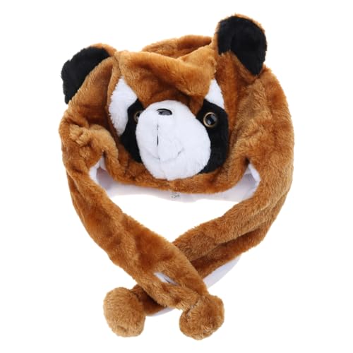 Kalttoy Sombrero de animales para niños, con orejeras, accesorios de drama para niños, gallo, rana