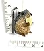 Kurt Adler 2.5-Inch Buri Sitting Mouse with Cheese Christmas Ornaments 2 Assorted