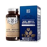 FS Ajo Negro Envejecido | 180 Ajo Negro Capsulas de Alta Potencia - 10,000 mg de Extracto por Cápsula | Complemento de Garlic Sin Olor | Sin OGM, Gluten ni Alérgenos | Hecho en el UK