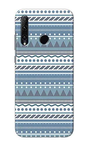 Image of PRINTFIDAA Printed Hard Back Cover Case for Honor 20i | Huawei P Smart+ Plus 2019 | Honor 10i Back Cover (Seamless Geometric Tribal Pattern) -1803