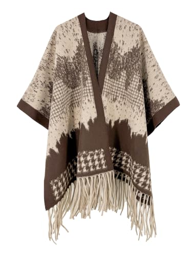 Image of Breezy Lane Shawl Wraps for Women Ponchos Ruana Wraps Cardigan
