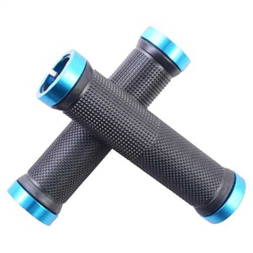 Bicycle Handlebar Grips - Double Lock- Comfortable Anti-Slip Grips, Perfect for E-Bikes and Scooters, Durable Hand Grip for Cycling and Riding Comfort, Double Lock- Bicycle Handlebar Grips