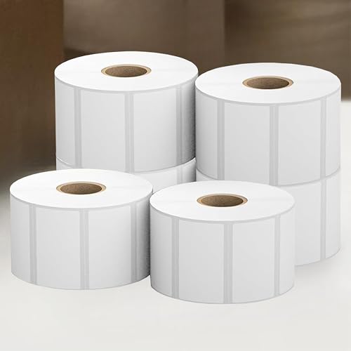 Rouleaux d'étiquettes thermiques directes 25x50 mm Eduway pour impression de colis