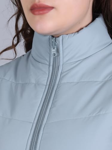 Image of RARE TIMES Women's Sleeveless Puffer Jacket | Winter Jacket for Women | Reversible Jacket for Women Winter Wear With 2 Zip Pocket (Pack of 1)