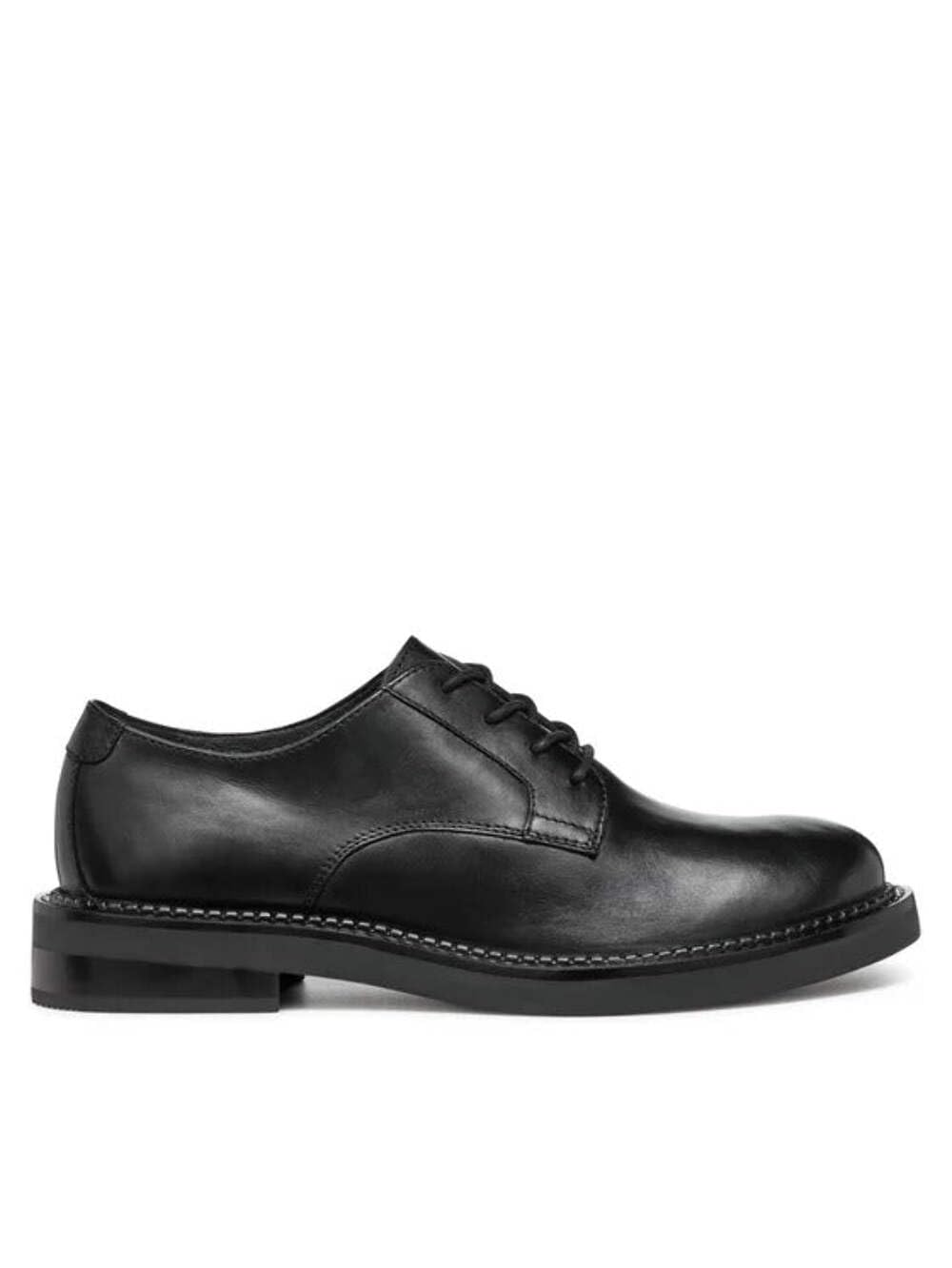 Geox Women's D Serilda E Oxford, Black, 6 UK