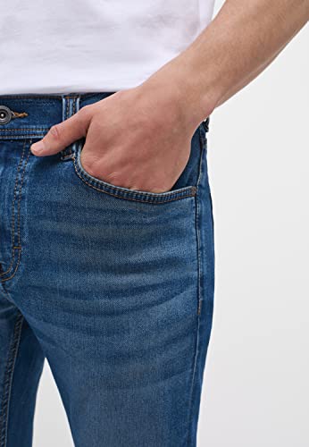 MUSTANG Herren Jeans Oregon Slim K - Slim Fit - Blau - Blue Denim W28-W40, Größe:28W / 32L, Farbvariante:Blue Denim 783 – Ansicht 2