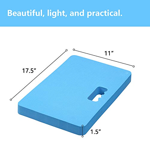 Wonlink Thick Kneeling Pad, Extra Thick Knee Pad, Waterproof Foam Mat Cushion for Gardening, Bathing Baby, Work, Exercise，Prayer, Yard Work and Yoga. (Sky Blue) - Thumbnail 3