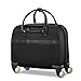 Samsonite Mobile Solutions 2 Spinner Mobile Office - Carry-On Rolling Laptop Bag with USB Pass-Through, Padded Laptop & Tablet Sleeves, File Organizer, Smooth Spinner Wheels, StackIt™ Strap - Black