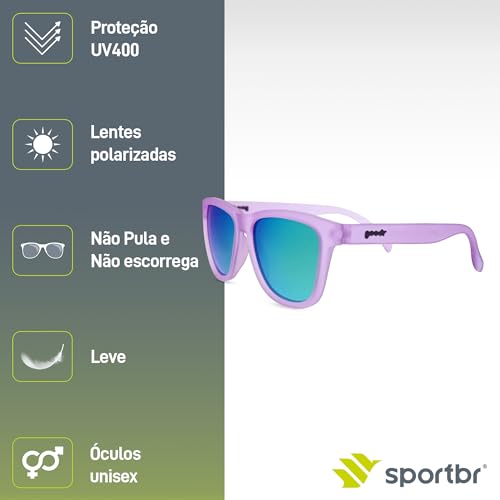 Goodr Lilac It Like That!!! Polarized Sunglasses One Size3