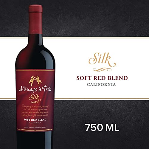 Menage a Trois Silk Red Blend, Dessert wine, 750 mL Bottle