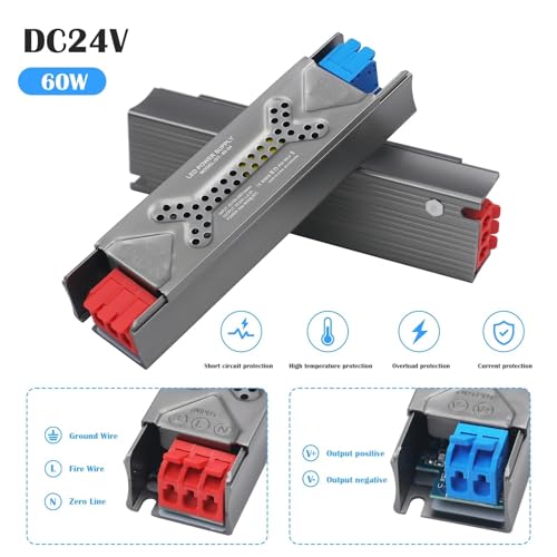 Alimentation ultra-fine 12V 400W à dissipation thermique pour ruban LED - 7