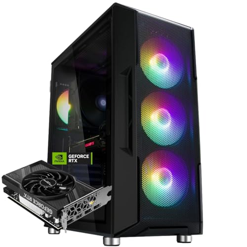 【整備済み品】ゲーミングPC デスクトップ タワー型 G-StormR 第10世代 Core i7-10700 / RTX 2070 Super / メモリ32GB / SSD1.0TB / Windows 11 / WPS Office2付き / ブラッ