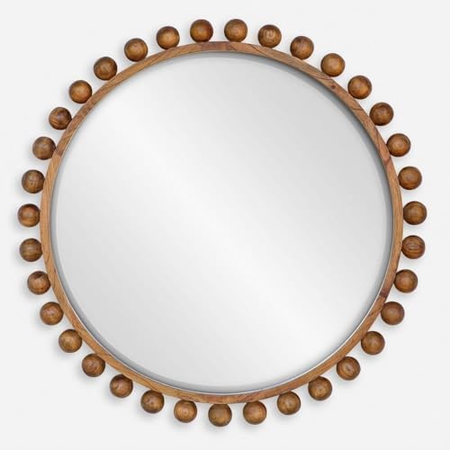Uttermost 08176 Cyra - Round Mirror-44 Inches Tall and 44 Inches Wide