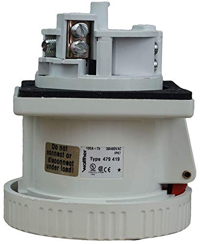 480v Welding Receptacle Wiring Diagram 30A, 480V, 3 Phase NEMA L16 30R