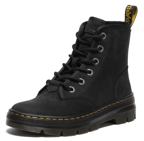 Dr. Martens Women's Charlee Chukka Boot, Black Milled Nubuck, 7UK, 9 US Women