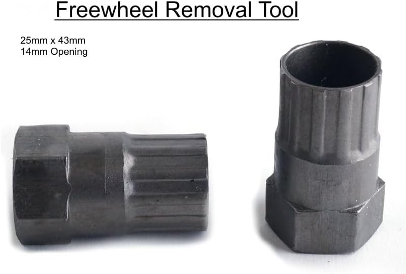 Ebike 7 Speed Threaded Freewheel with Fast 11 Tooth Small Gear (11-32 Range) Comes with Tool. Allows Comfortable Pedaling at High Speeds. Perfect for Ebikes.