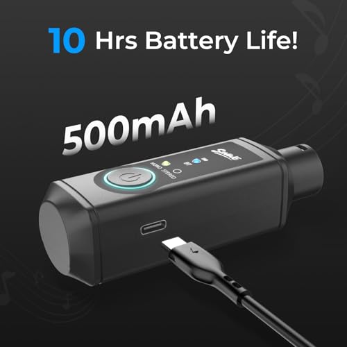 SINWE P16 Dual-Stereo Wireless XLR System - 24bit/48kHz XLR Bluetooth Receiver with 160ft Range & 15H Battery for Speakers, Audio Mixer, PA Systems, DJ Systems