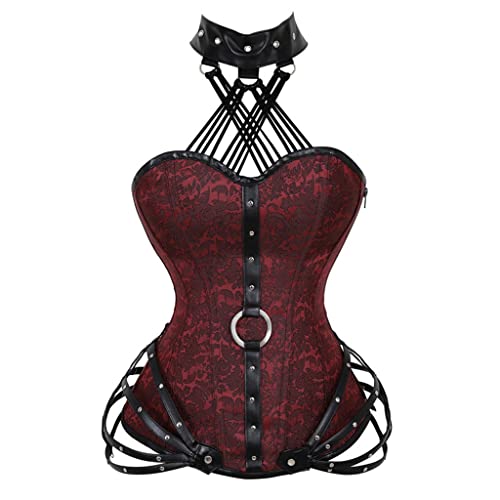 Corsé de cuello colgante ideal para noches de fiesta y looks retro urbanos