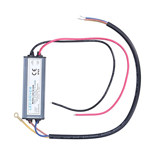 Image of LED Driver Waterproof IP65 Power Supply Transformer Adapter AC 95 to 265V to DC 24 to 42V Low Voltage Output 900mA Power Converter for LED Light(LED Lamp 30-36W)