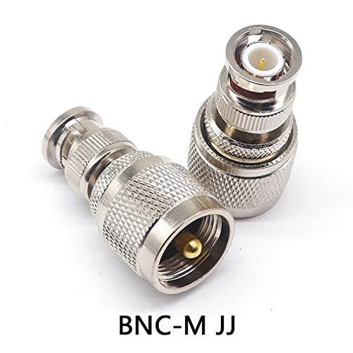 Adaptador BNC macho a UHF macho convierte conexiones RF de radio 3