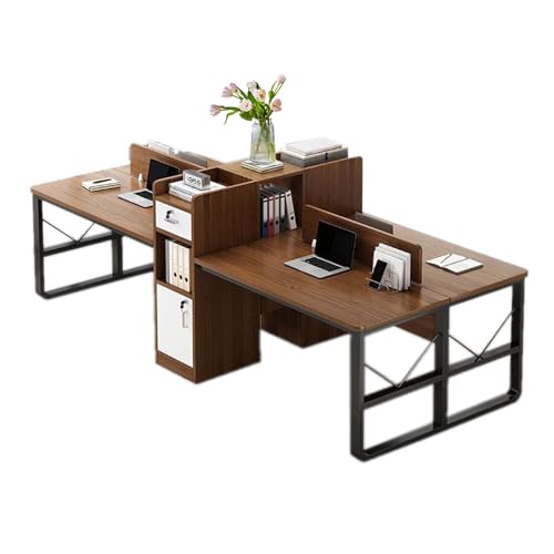 Ergonomic Gaming Desk with Storage Drawer, Adjustable Sit-Stand Home Office Writing Table, PC Computer Desk for 2-4 Persons, Versatile Workstation for Gaming & Office Use