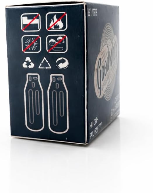 Whipped Cream Charger 8g-10 pack×5 Professional Culinary Use for Whipped Toppings, Mousses & Foams